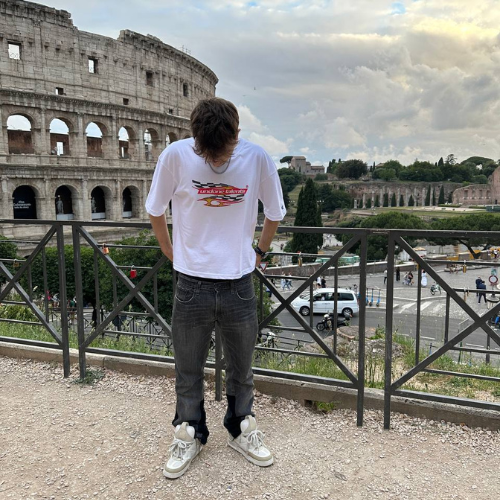 T-shirt White Undone Talents Debut Edition